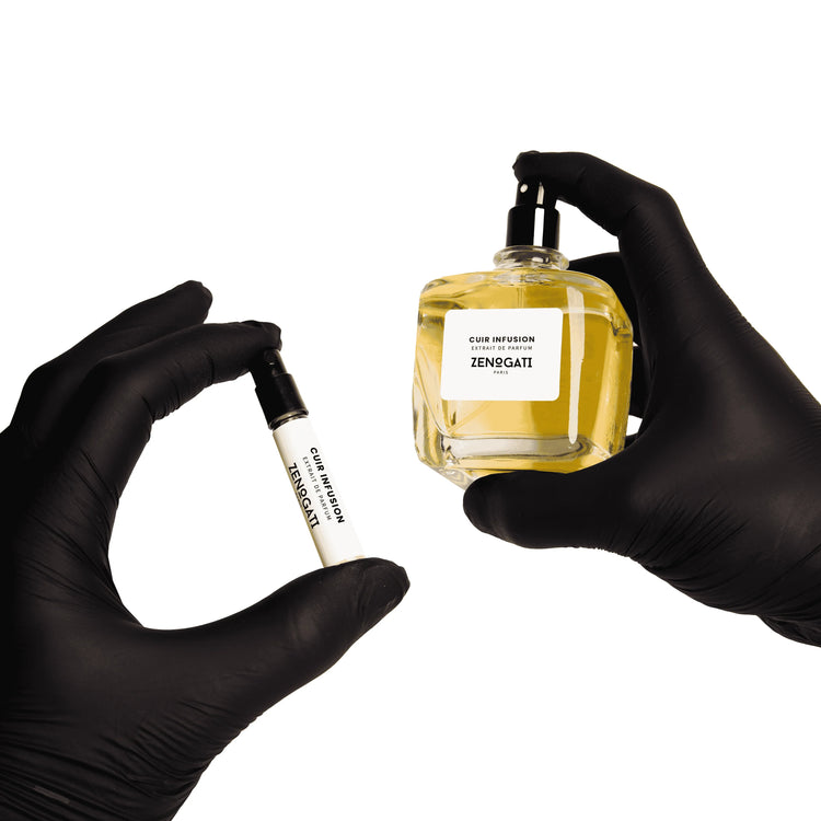 Flacon 100ml extrait de parfum Zenogati